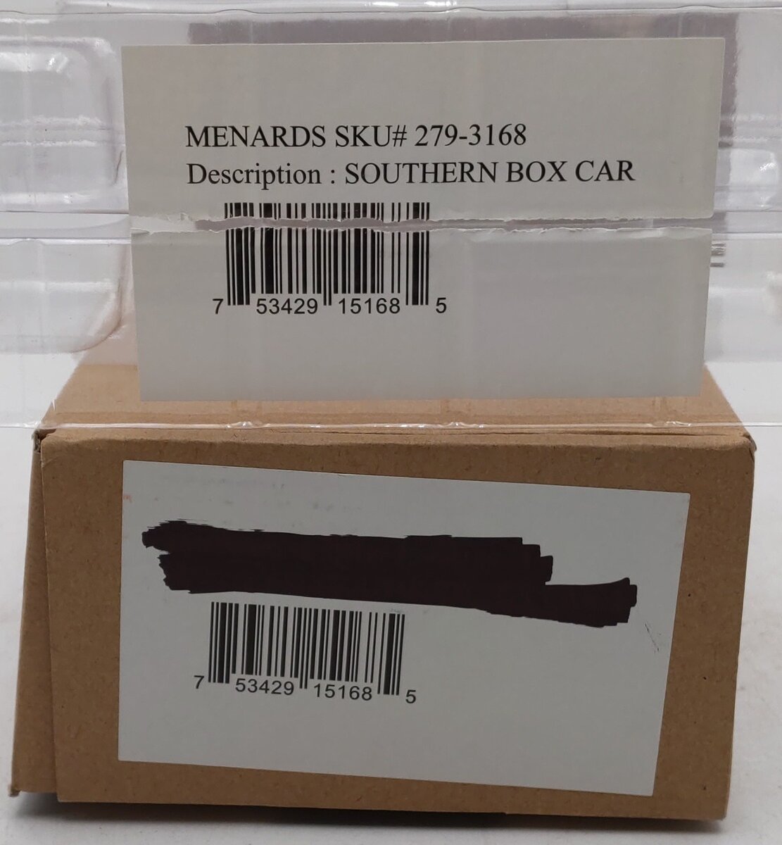 Menards 279-2638 O Gauge New York Central Box Car #4682 EX