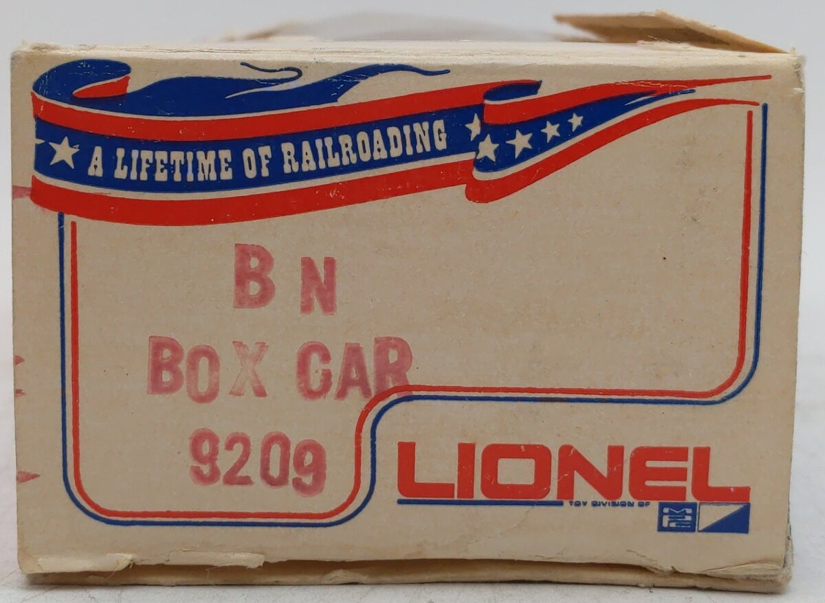 Lionel 6-9209 O Gauge Burlington Northern Boxcar VG/Box