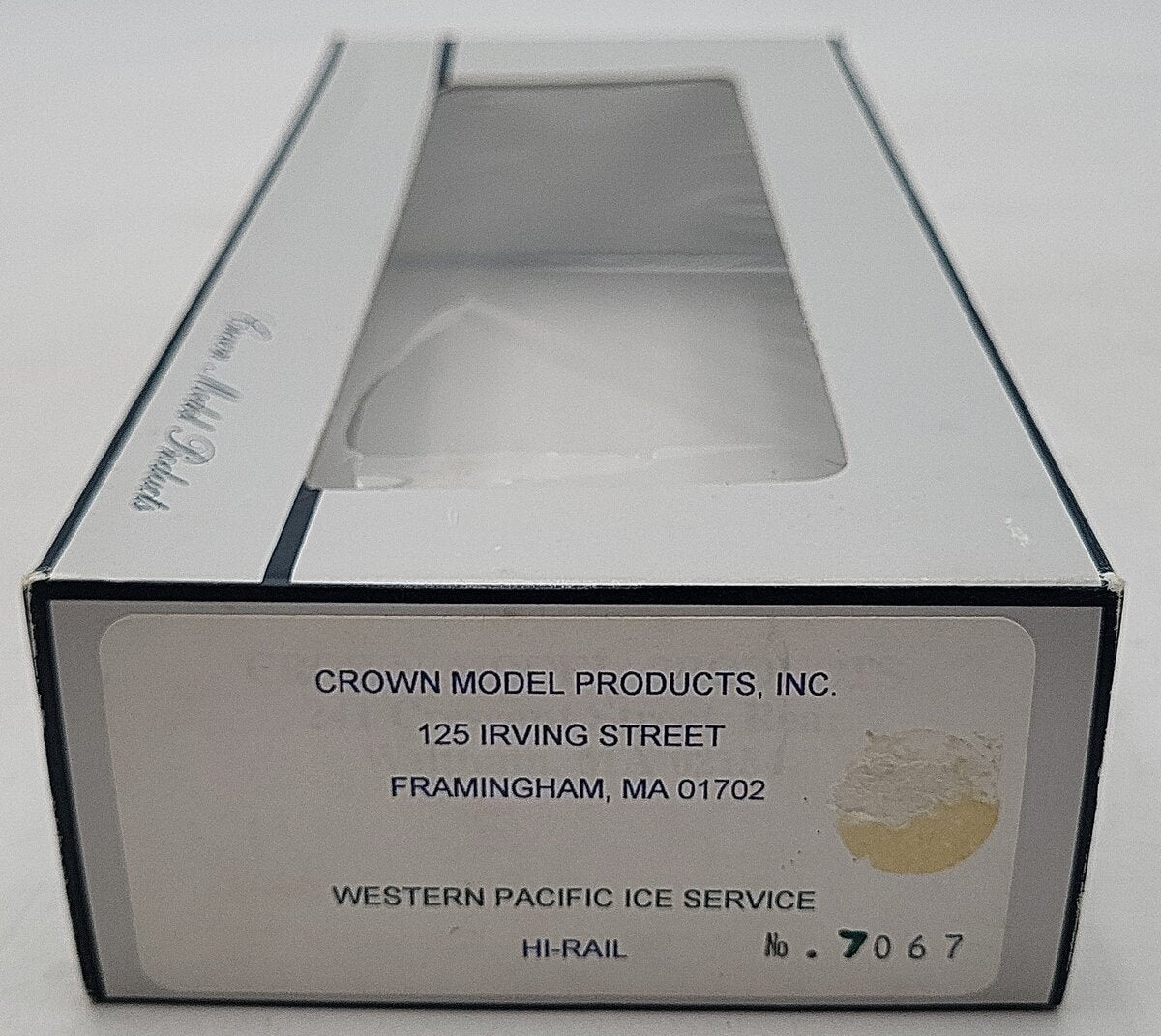 Crown 7067 O Gauge Western Pacific Ice Service Reefer EX/Box