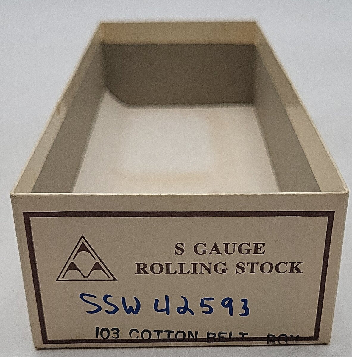 American Models S Scale St. Louis & Southwestern Boxcar #42593 EX/Box