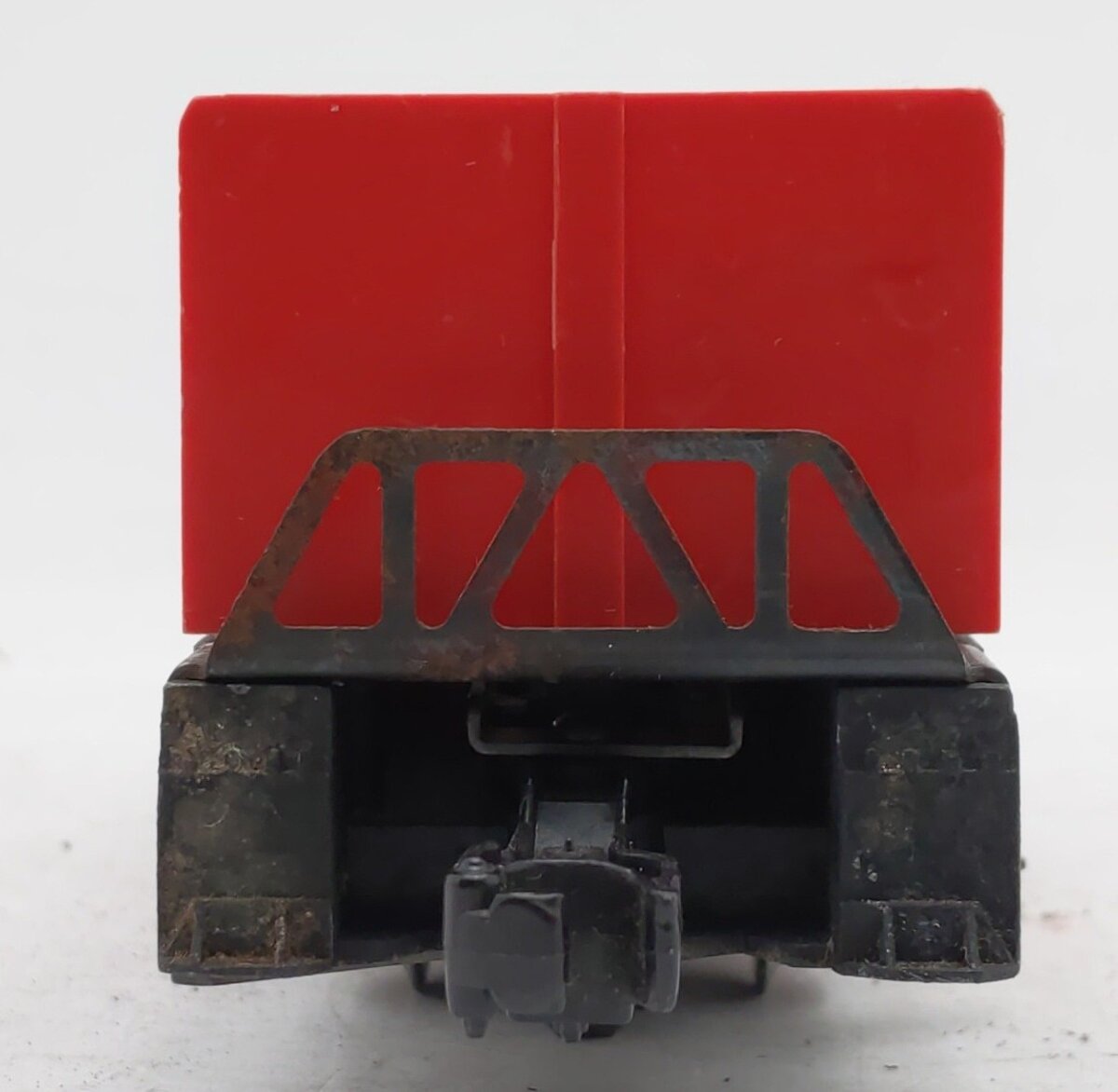 Lionel 55 Vintage O Gauge Postwar Pennsylvania Railroad Operating Tie-Jector Car VG