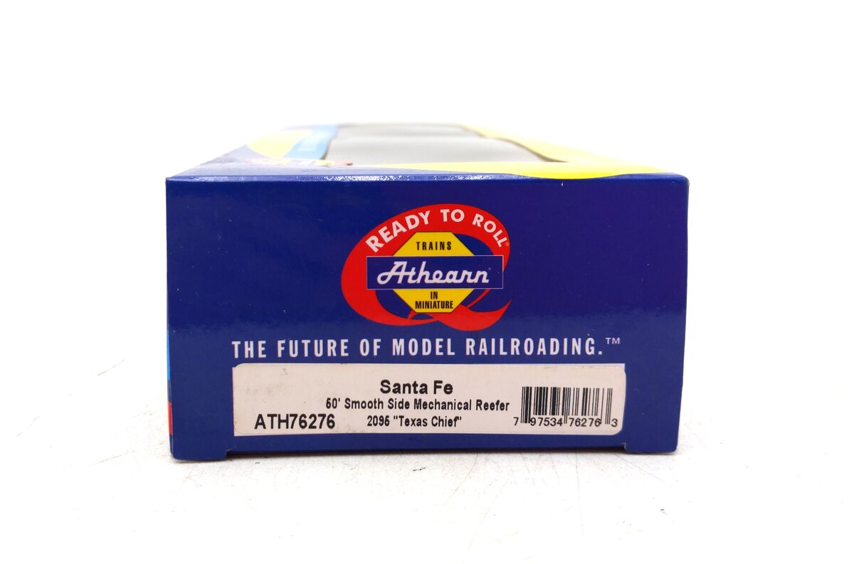 Athearn ATH76276 HO Santa Fe Texas Chief 60' Smooth Side Mechanical Reefer #2095 LN/Box