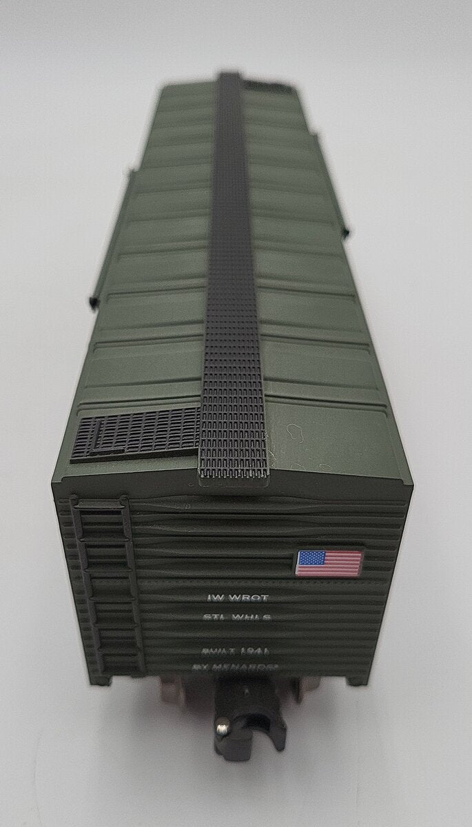 Menards 279-3626 O "Hard To Get" WWII Commemorative Boxcar LN