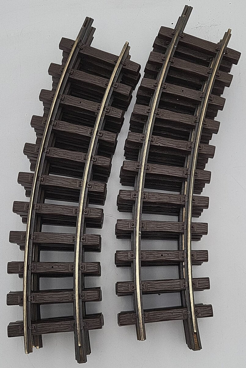 LGB 1100 G Gauge Curved Track Sections (8) VG