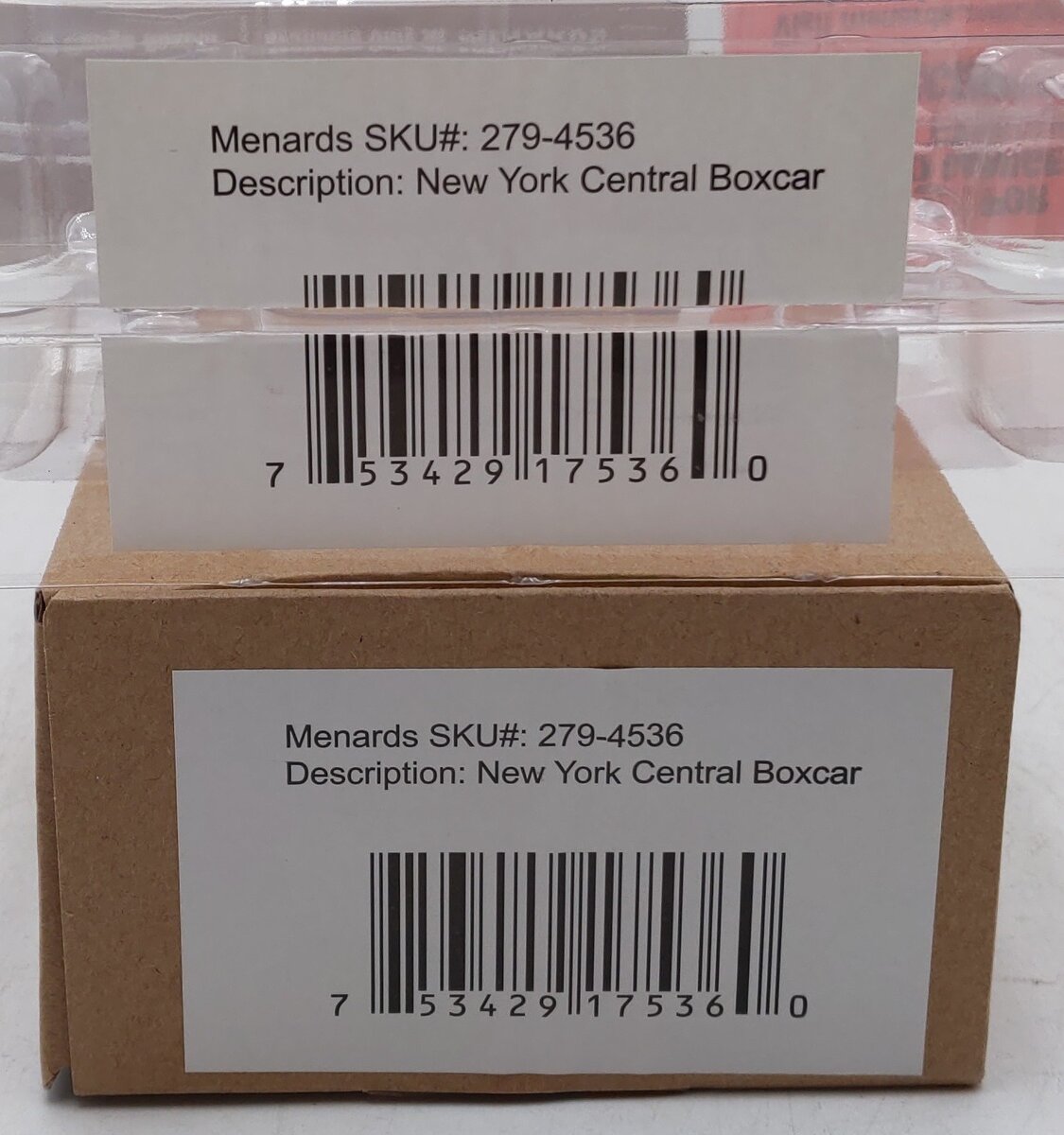 Menards 279-4536 New York Central Box Car #17959 EX/Box