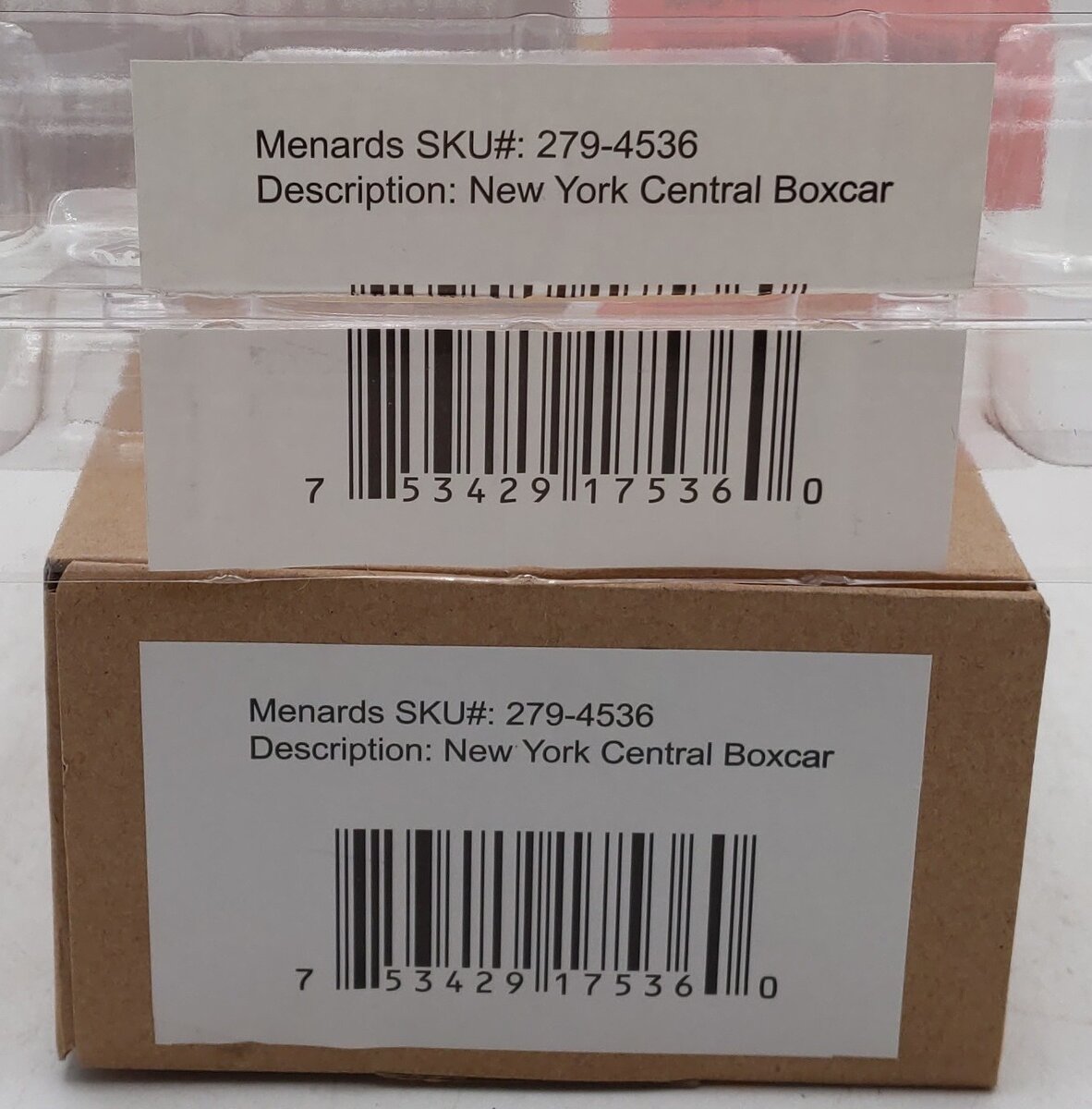Menards 279-4536 New York Central Box Car #17568 EX/Box