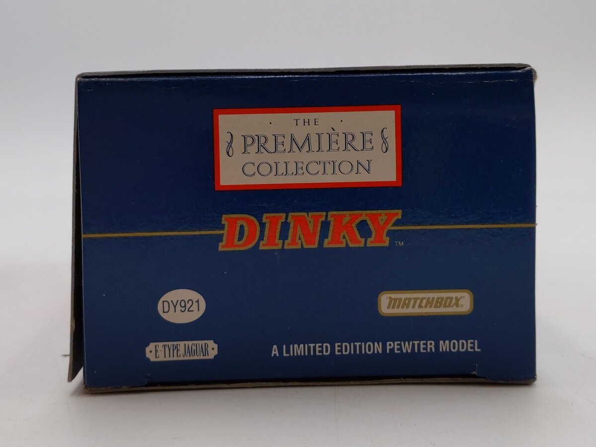 Matchbox The Premier Collection DY921 Limited Ed Pewter Model 1967 E-Type Jaguar NIB