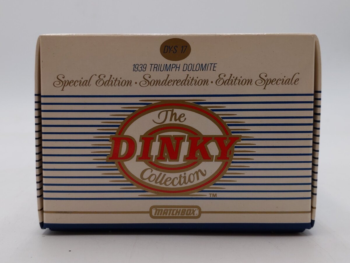 Matchbox 1:50 Scale DY-S17 1839 Triumph Dolomite Special Edition Sonderedition NIB