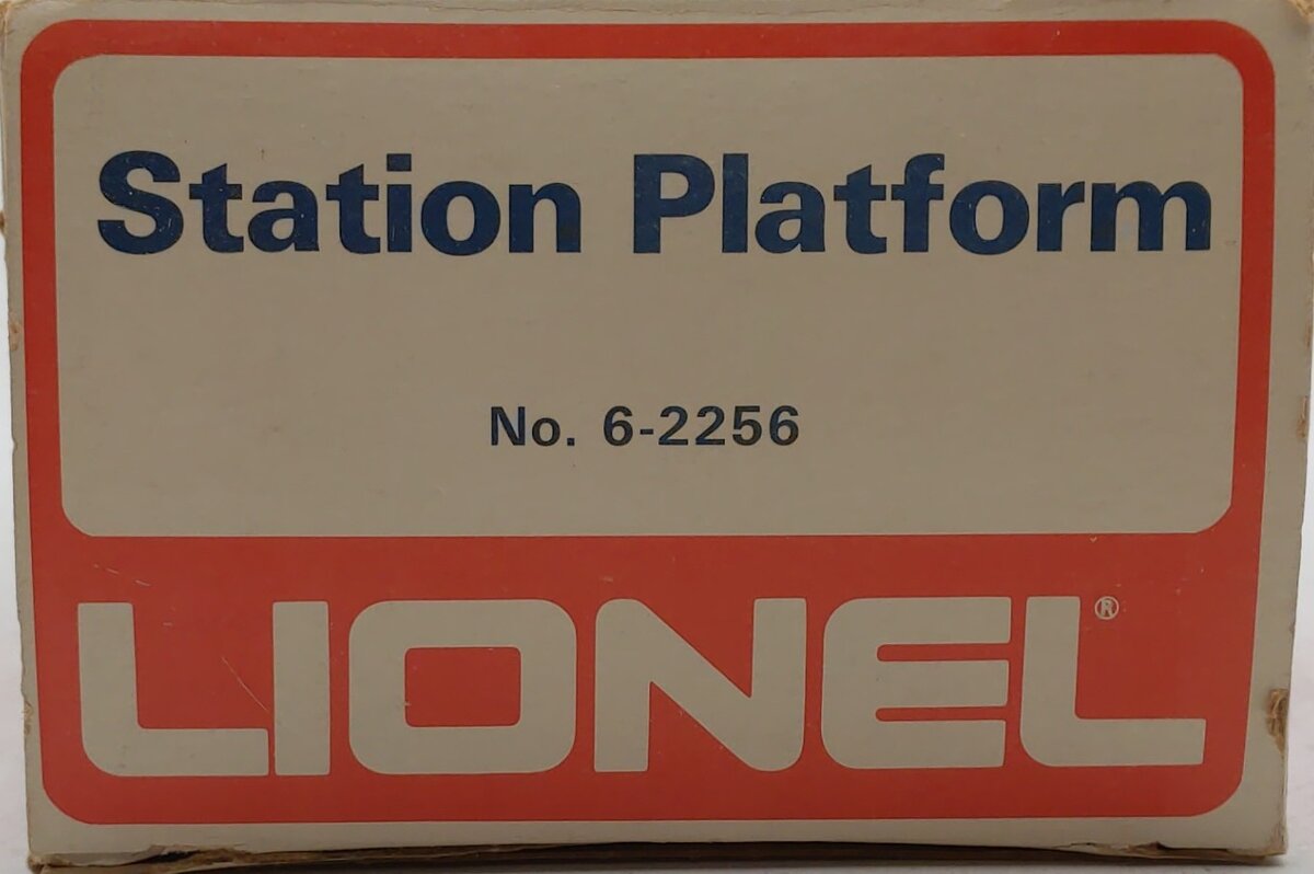 Lionel 6-2256 O Non-Illuminated TCA Station Platform EX/Box