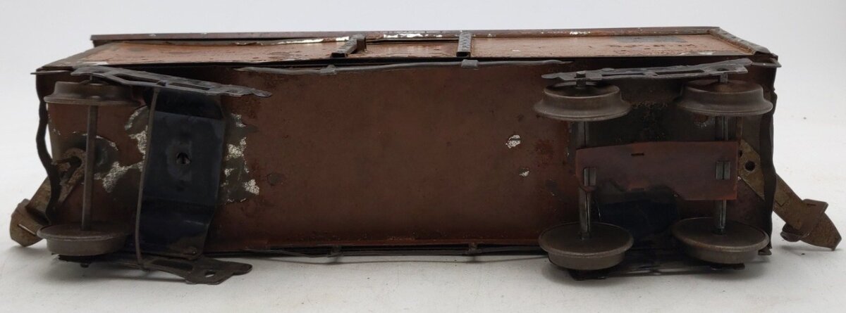 Ives 192 Vintage Standard Gauge Santa Fe Refrigerator Car