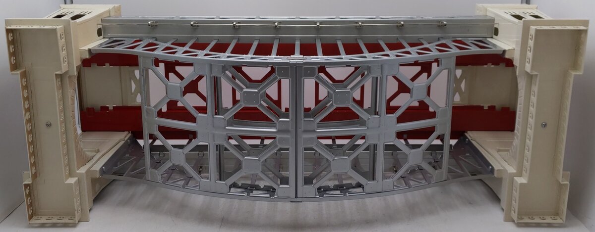 MTH 10-1016 Standard Gauge Silver and Red Hellgate Bridge EX