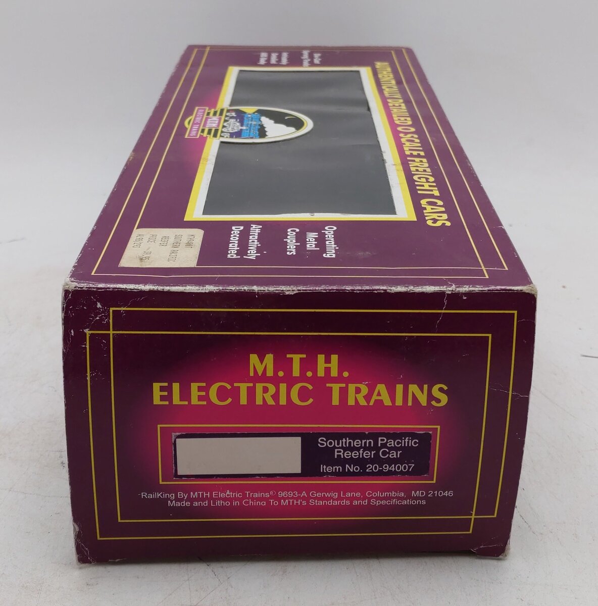 MTH 20-94007 O Southern Pacific Reefer Car #460000 EX/Box