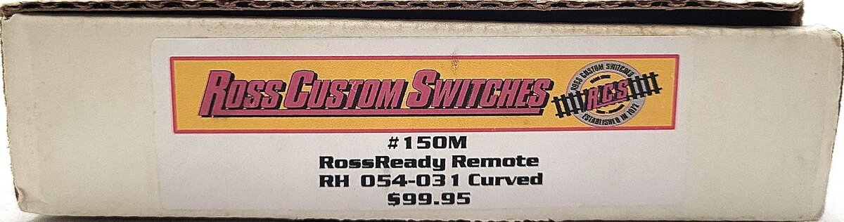 Ross 150M Ross Ready Remote RH 054-031 Curved EX/Box