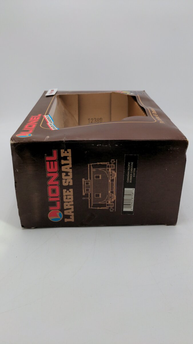 Lionel 8-87708 G Scale Canadian Pacific Caboose EX/Box