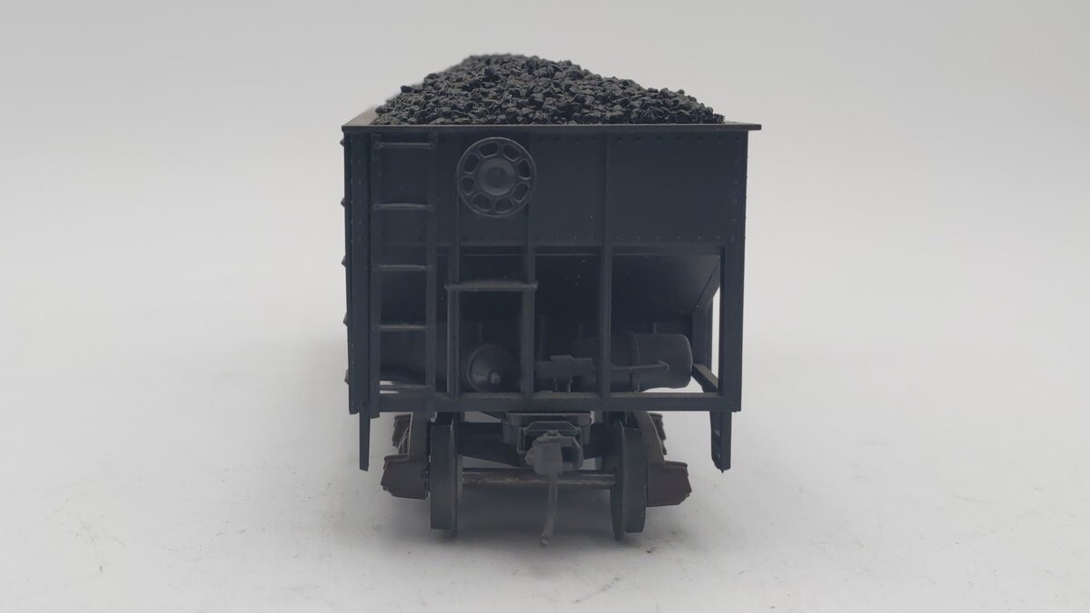 American Models S Scale NYC Ribbed Hopper w/ Coal Load #823845 LN