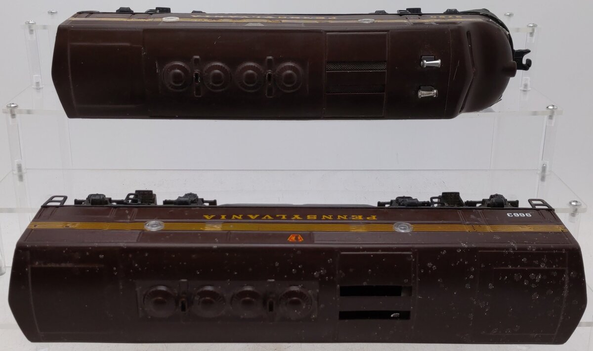 Lionel Vintage O Gauge Custom Painted PRR AB Diesel Locomotives