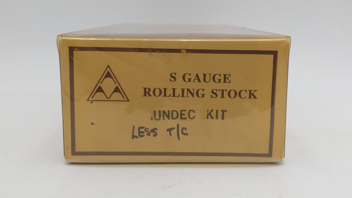 American Models S Scale Undecorated Boxcar Kit EX/Box