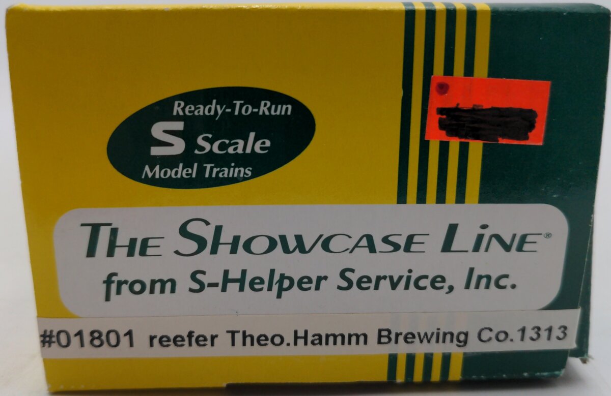 S-Helper 01801 S Theo Hamm Brewing Co Reefer Car #1313 EX/Box