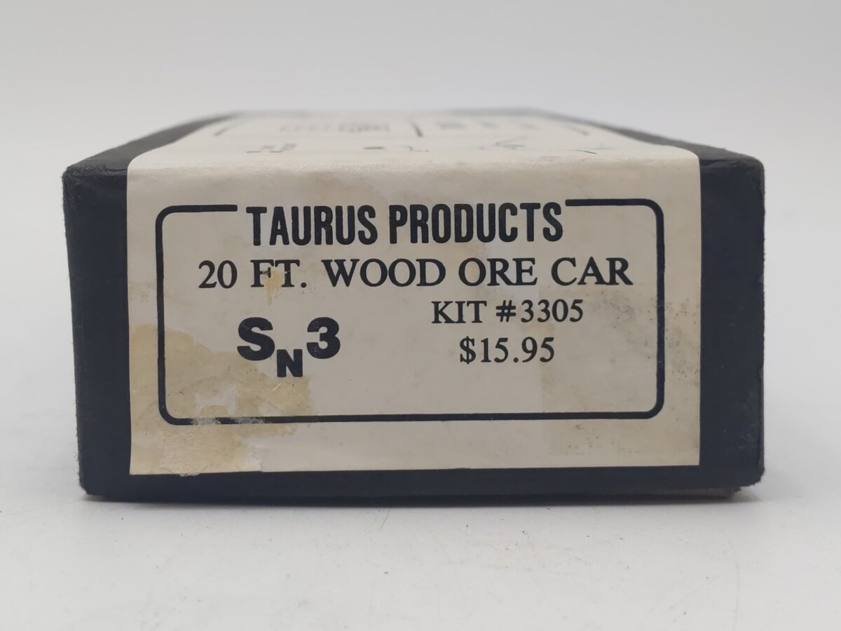 Taurus Products 3305 Sn3 20ft. Wood Ore Car Kit NIB