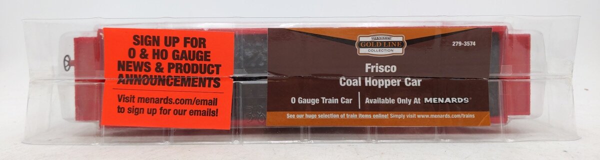 Menards 279-3574 O Gauge SLSF "Frisco" Boxcar EX/Box