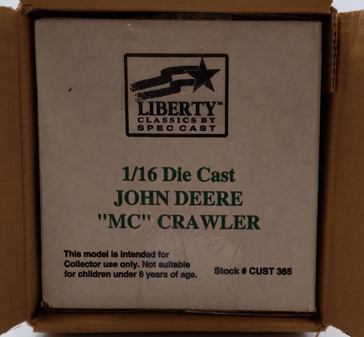 Liberty Classic 1:16 Scale John Deere "MC" Crawler #CUST365 NIB