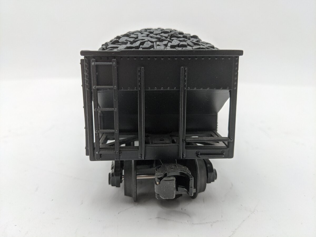 MTH 30-8001 O Baltimore & Ohio Die-Cast 4-Bay Hopper with Coal Load EX
