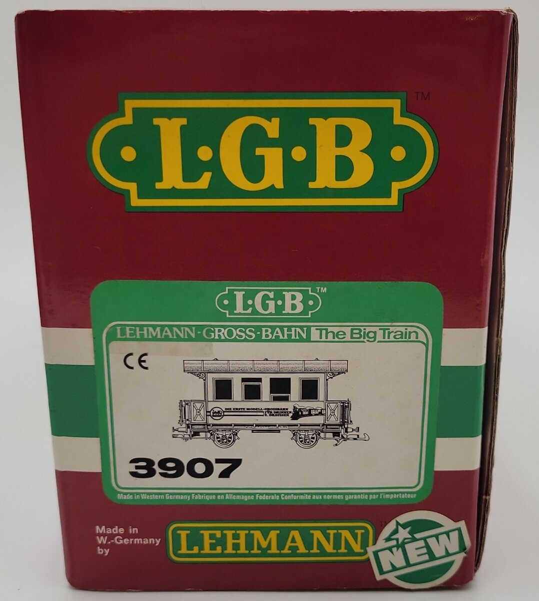 LGB 3907 G Scale 20th Anniversary Passenger Car LN/Box