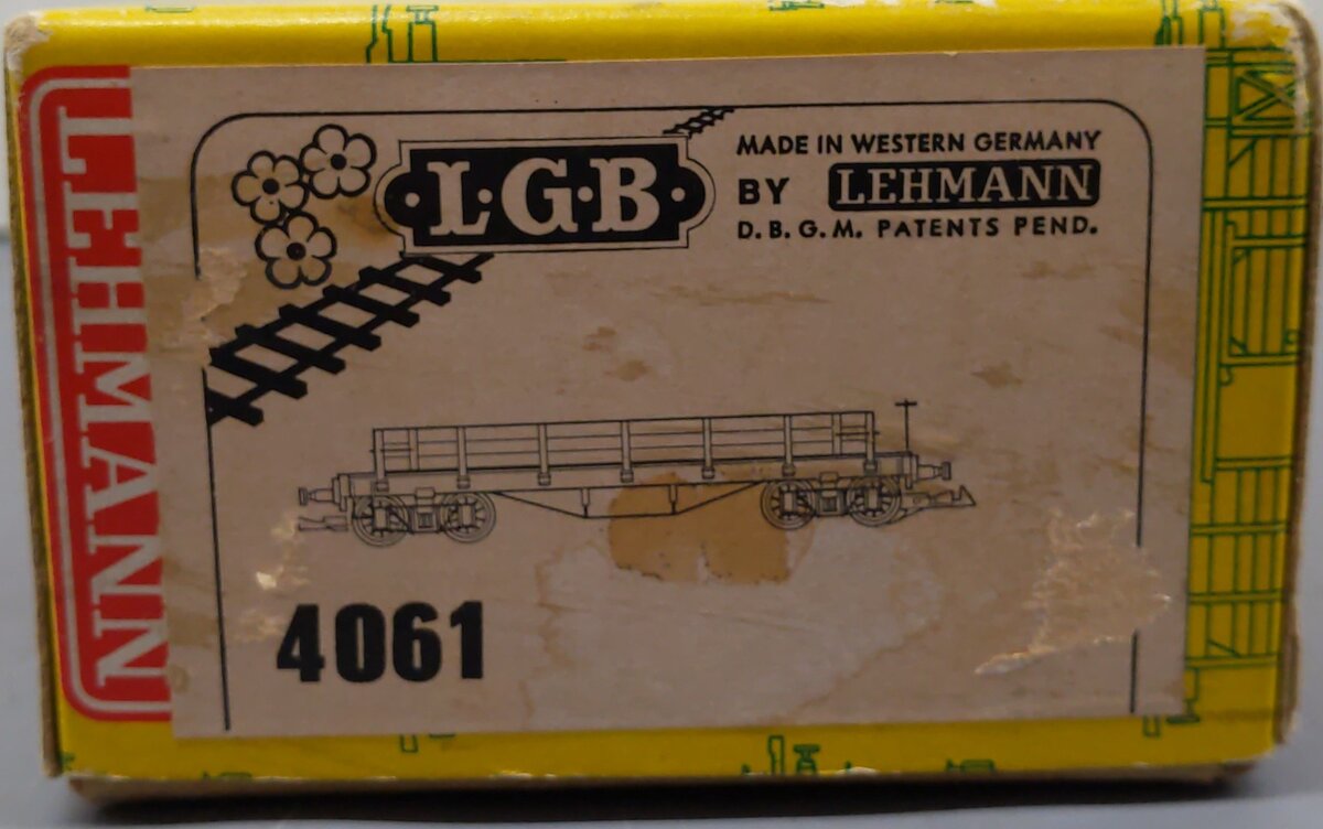 LGB 4061 G Southern Pacific Gondola LN/Box