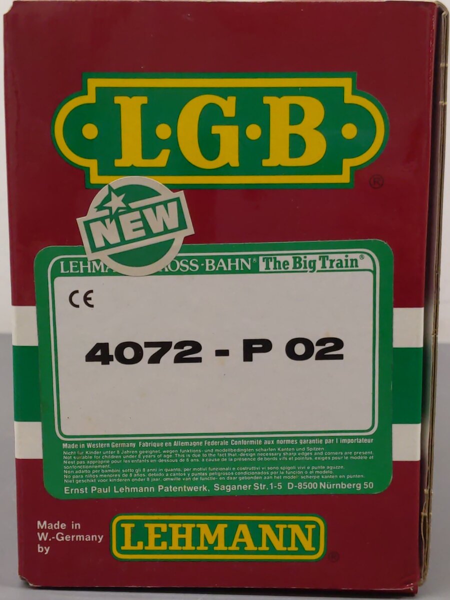 LGB 4072-P02 G Scale Colorado Midland Refrigerator Car #1211 LN/Box