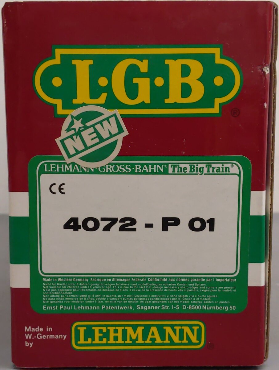 LGB 4072-P01 G Colorado & Midland Reefer Car #1206 LN/Box