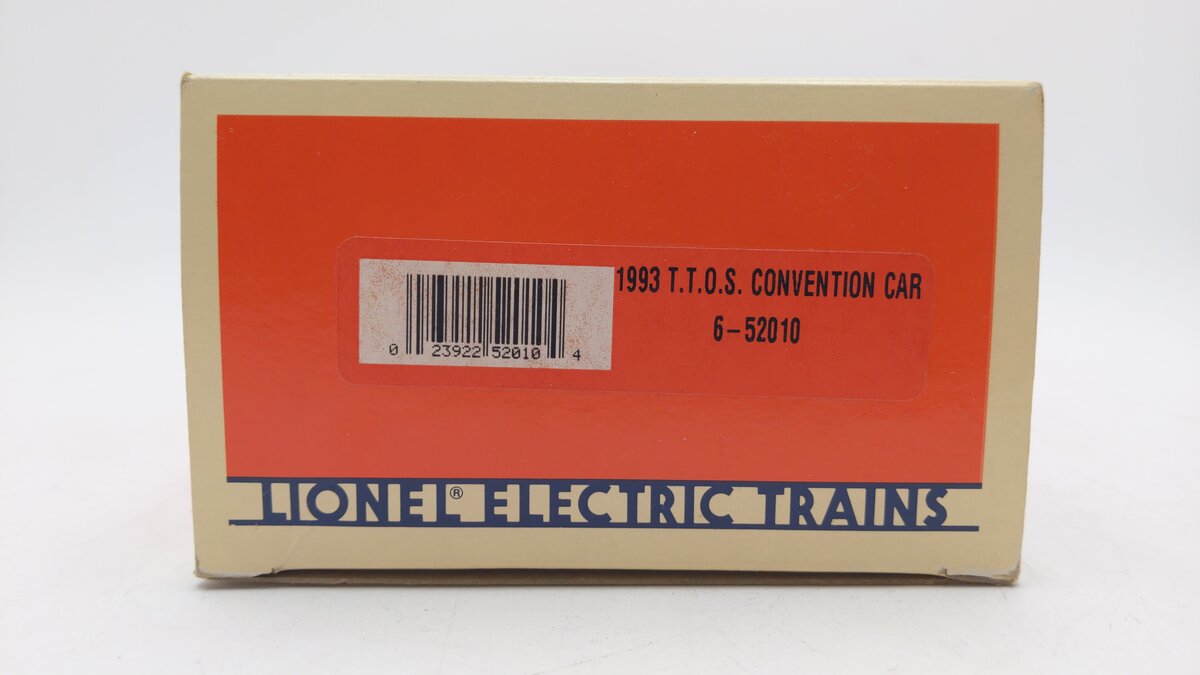 Lionel 6-52010 O Gauge T.T.O.S 1993 Weyerhaeuser Convention Boxcar #838593 LN/Box