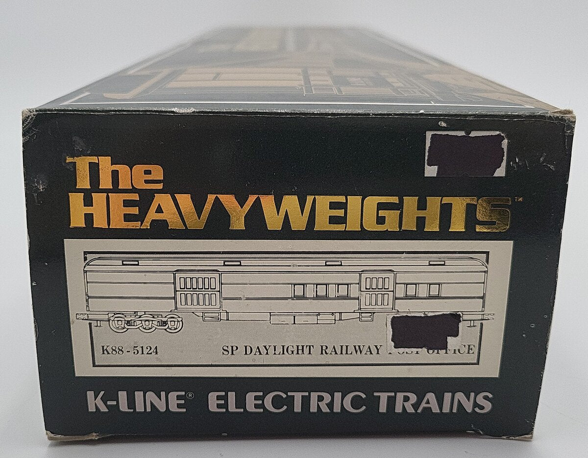 K-Line K88-5124 O Southern Pacific Daylight 18" Heavyweight RPO Car EX/Box