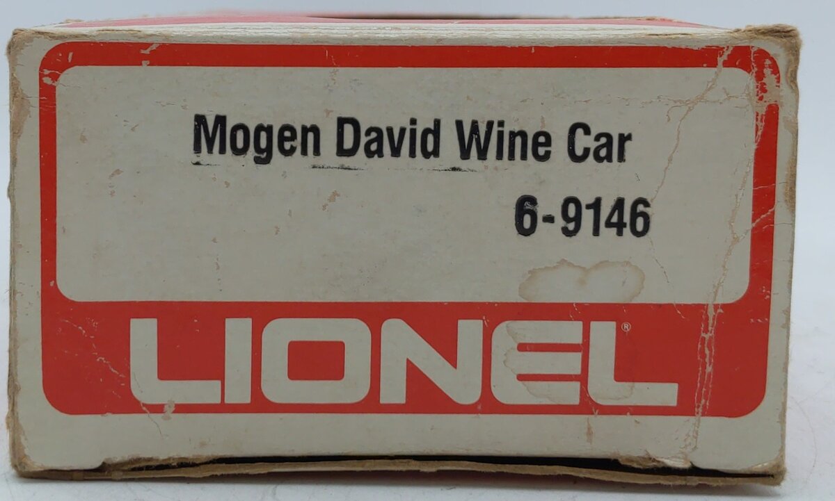 Lionel 6-9146 O Gauge Mogen David Wine Car EX/Box