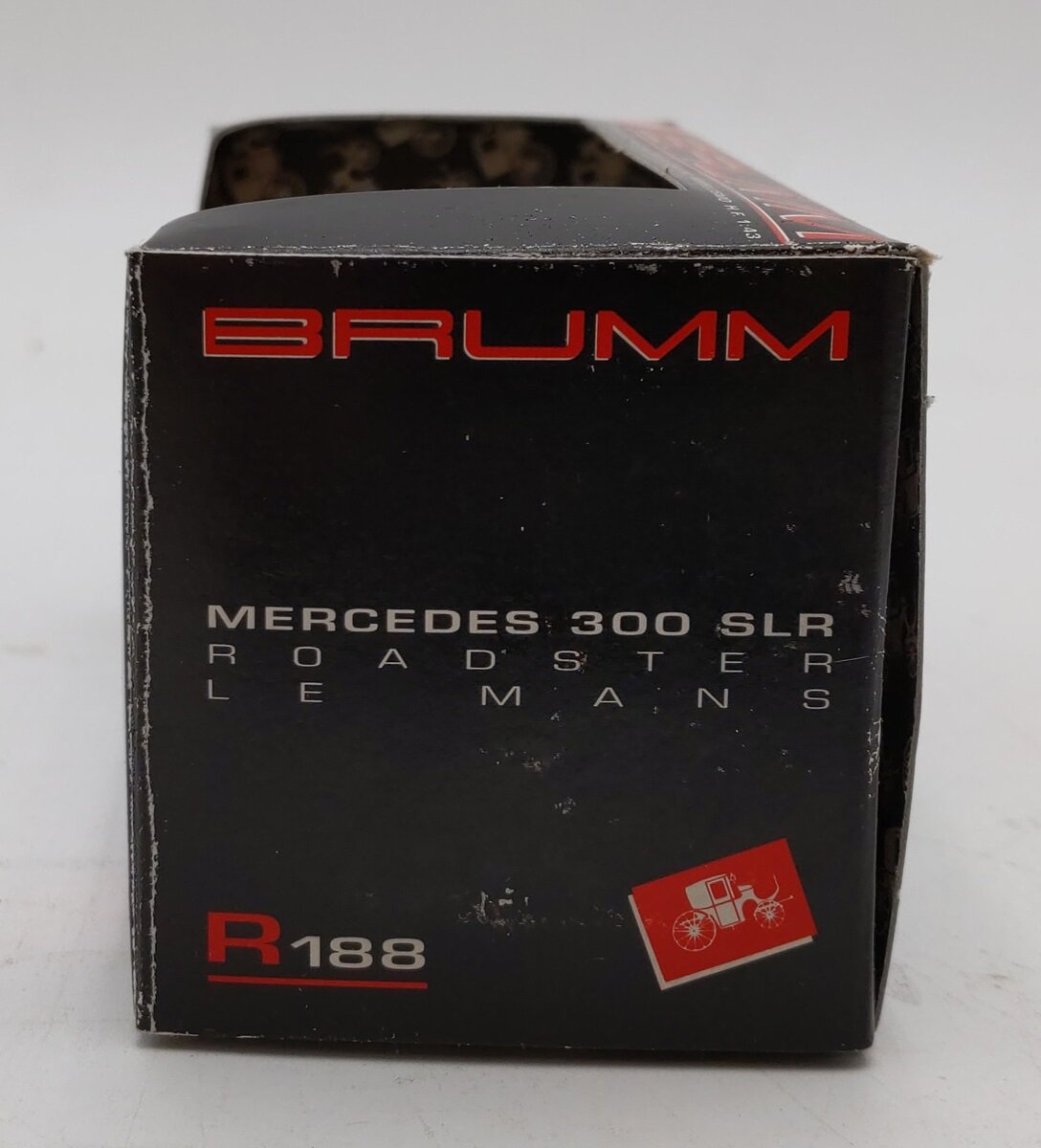 Brumm R188 1:43 Scale Mercedes 300 SLR #19 Le Mans Diecast Car NIB