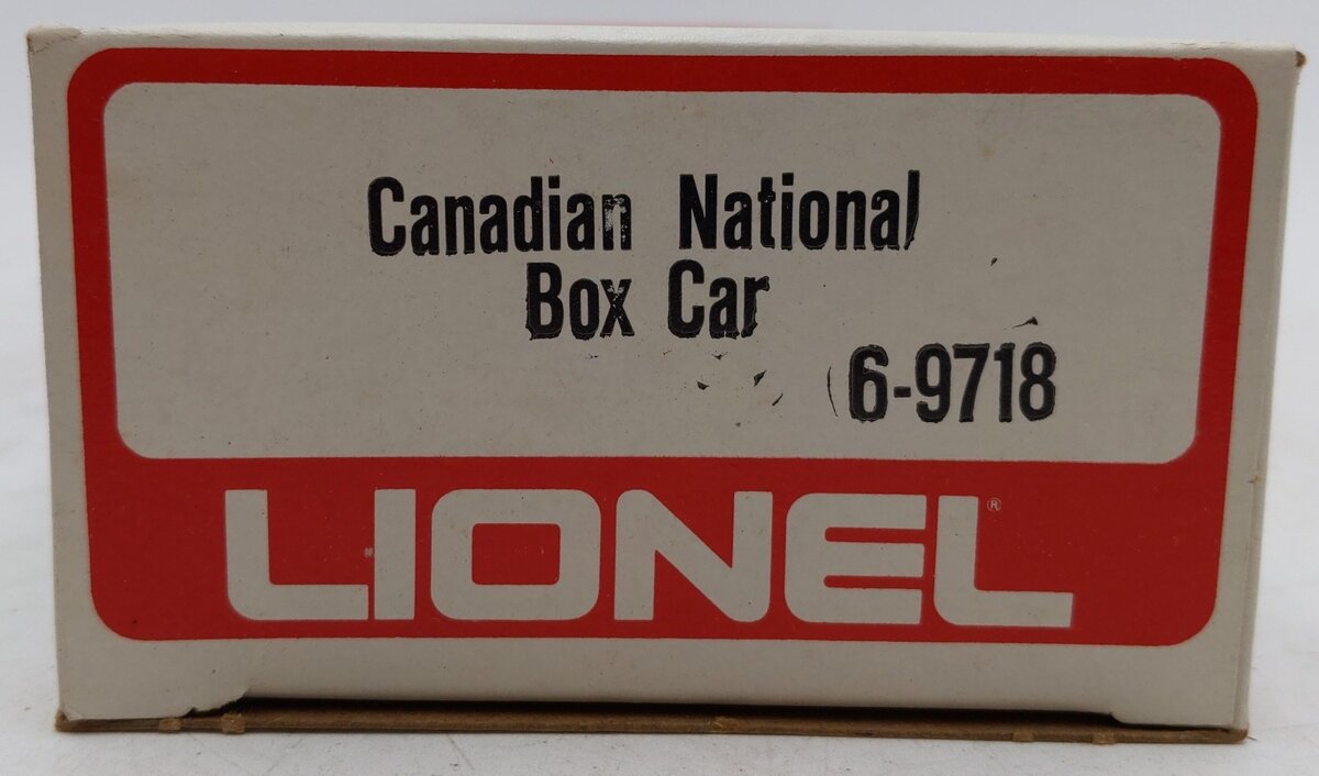 Lionel 6-9718 O Canadian National Box Car #9718 EX/Box