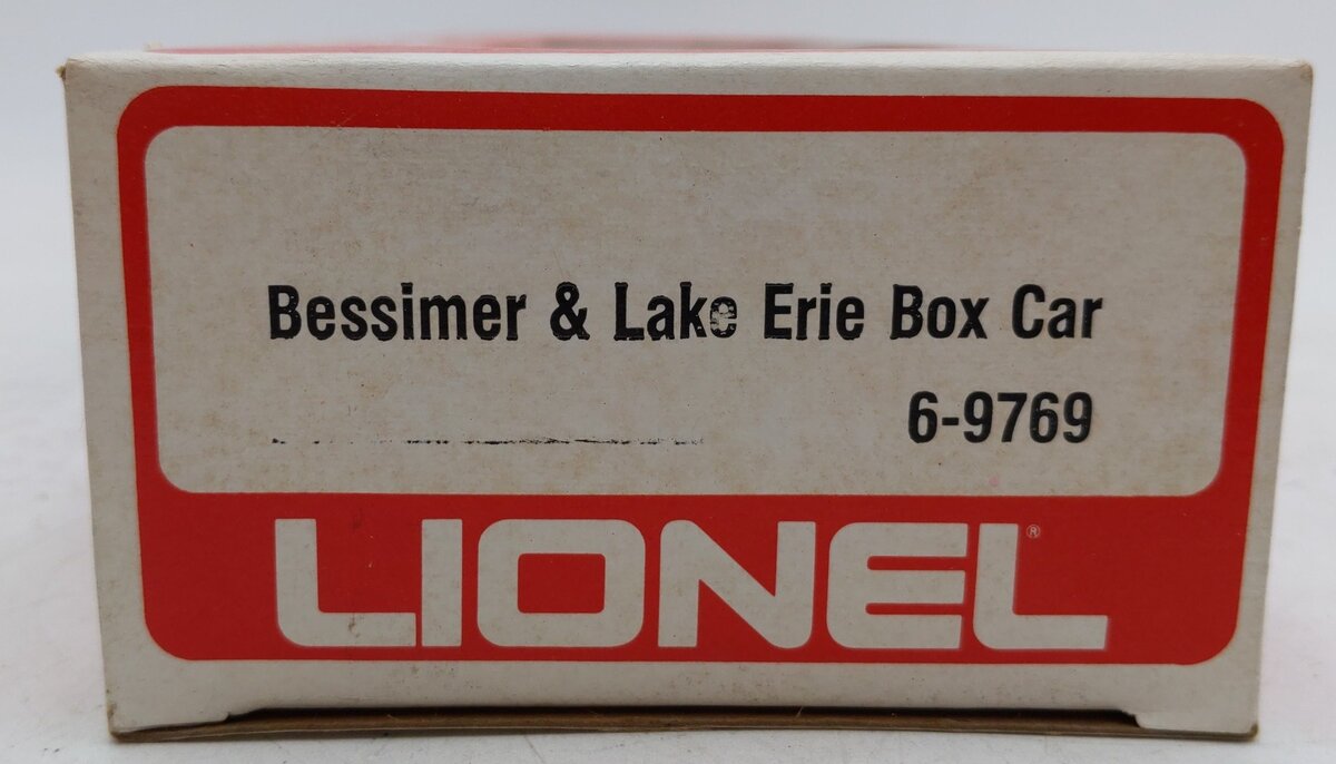 Lionel 6-9769 O Gauge Bessemer & Lake Erie Boxcar EX/Box