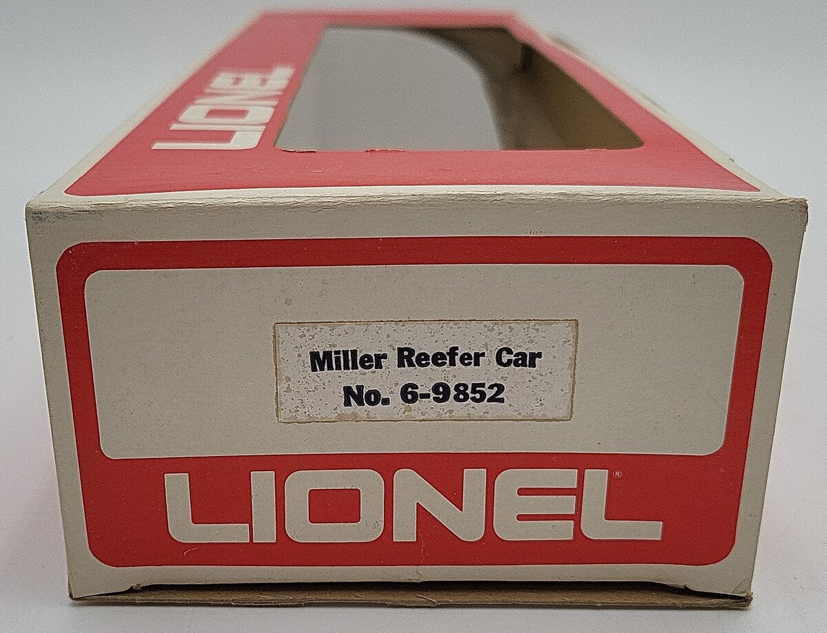 Lionel 6-9852 O Gauge Miller Beer Billboard Reefer Car EX/Box
