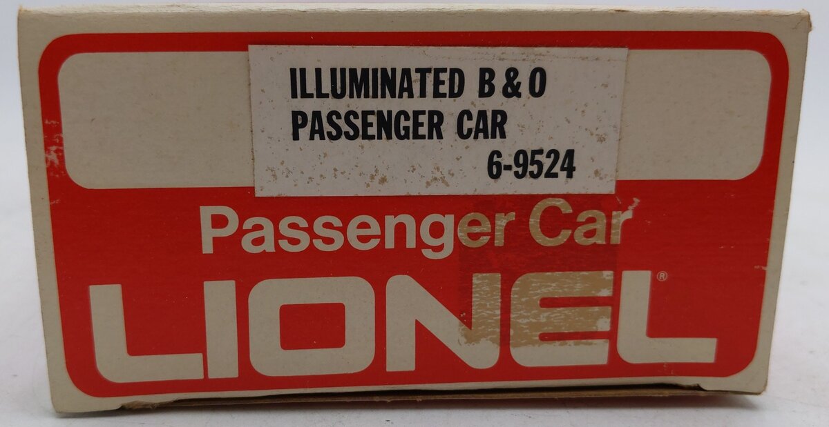 Lionel 6-9524 O Gauge Baltimore & Ohio "Margaret Corbin" Passenger Car #9524 EX/Box