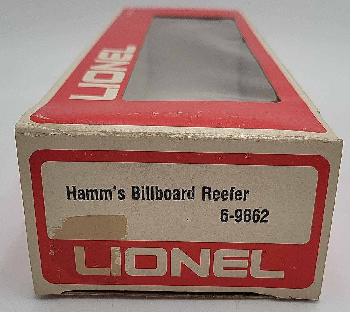 Lionel 6-9862 O Gauge Hamm's Beer Billboard Reefer Car EX/Box