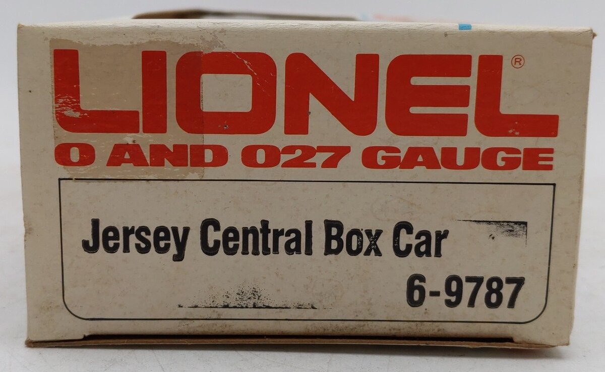 Lionel 6-9787 O Gauge Central of New Jersey Box Car EX/Box