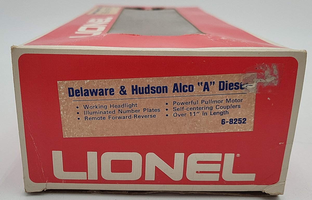 Lionel 6-8252 O Delaware & Hudson Alco A Diesel Locomotive VG/Box