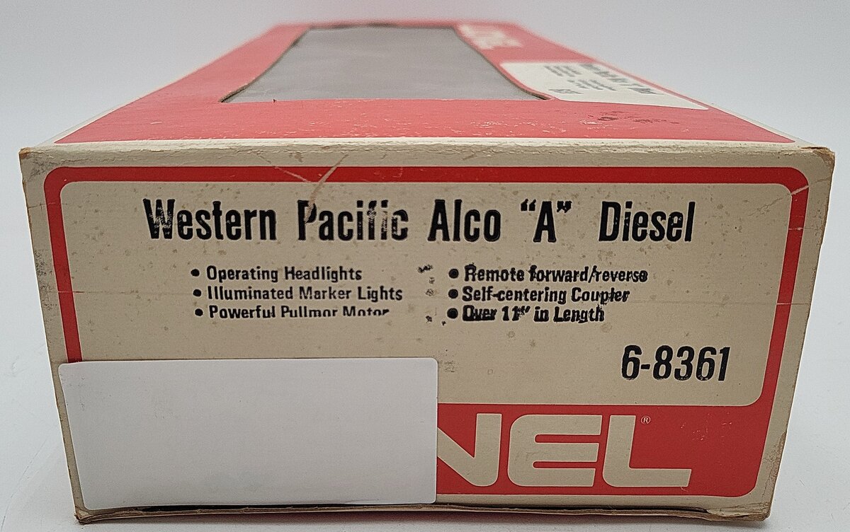 Lionel 6-8361 Western Pacific Alco FA-2 Powered A Unit EX/Box