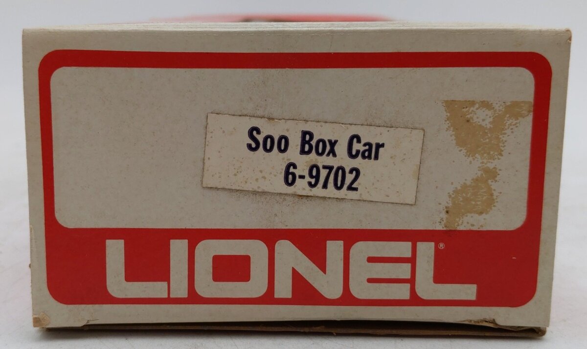 Lionel 6-9702 O Gauge SOO Line Box Car EX/Box