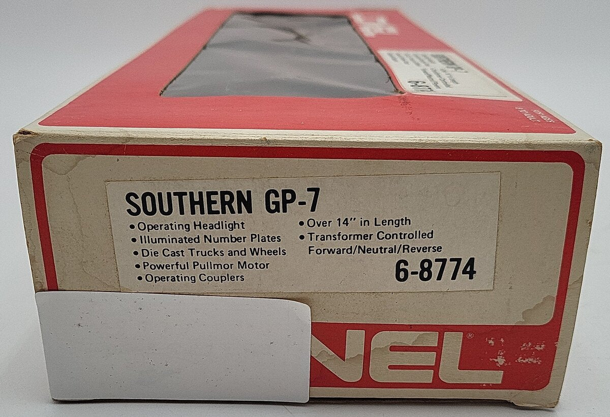Lionel 6-8774 O Gauge Southern GP-7 Diesel Locomotive #8774 EX/Box