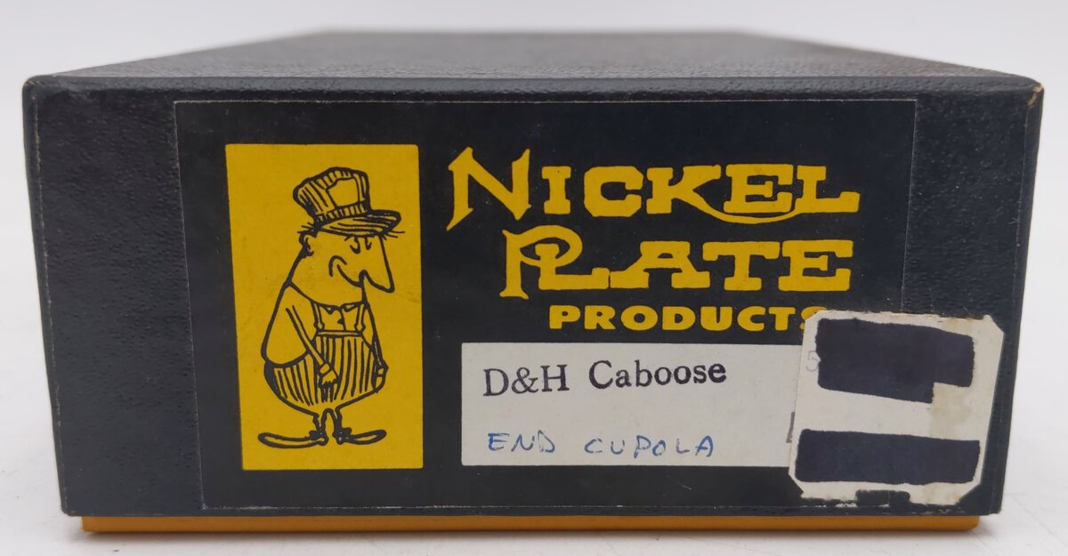 Nickel Plate Products BRASS HO Scale Delaware & Hudson Caboose - Unpainted EX/Box