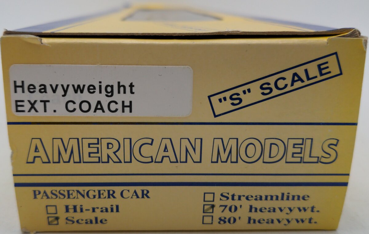 American Models S Gauge Chesapeake & Ohio Passenger Car #702 VG/Box