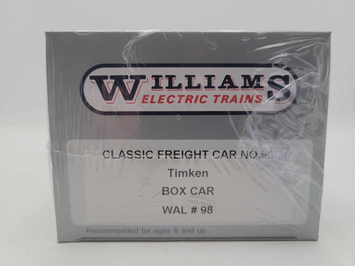 Williams WAL98 O Scale Timken Boxcar MT/Box