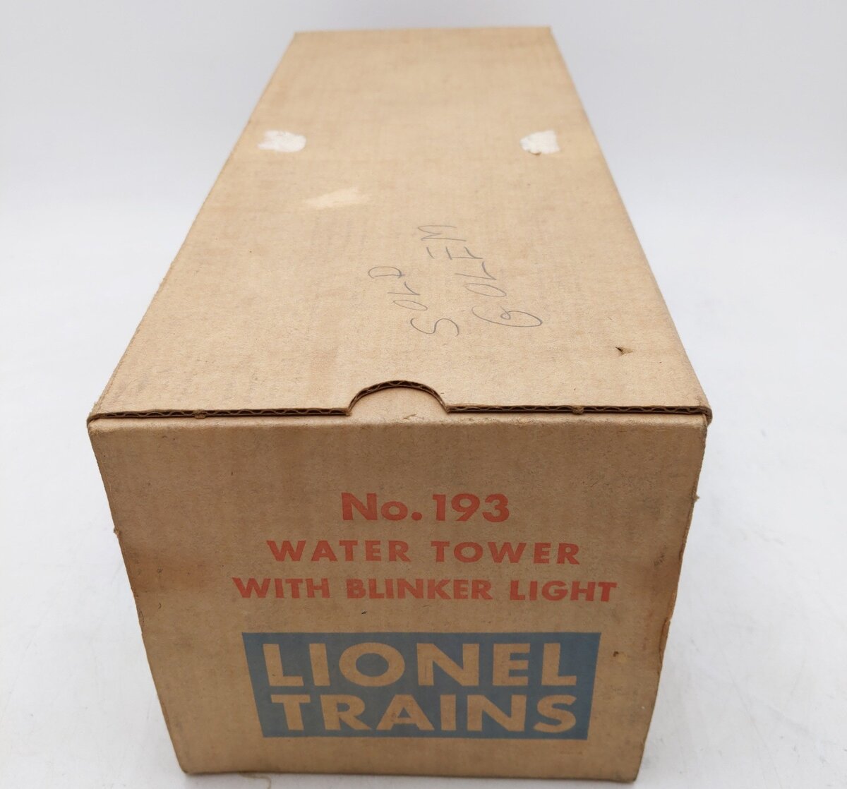 Lionel 193 Vintage O Red Industrial Water Tower VG/Box