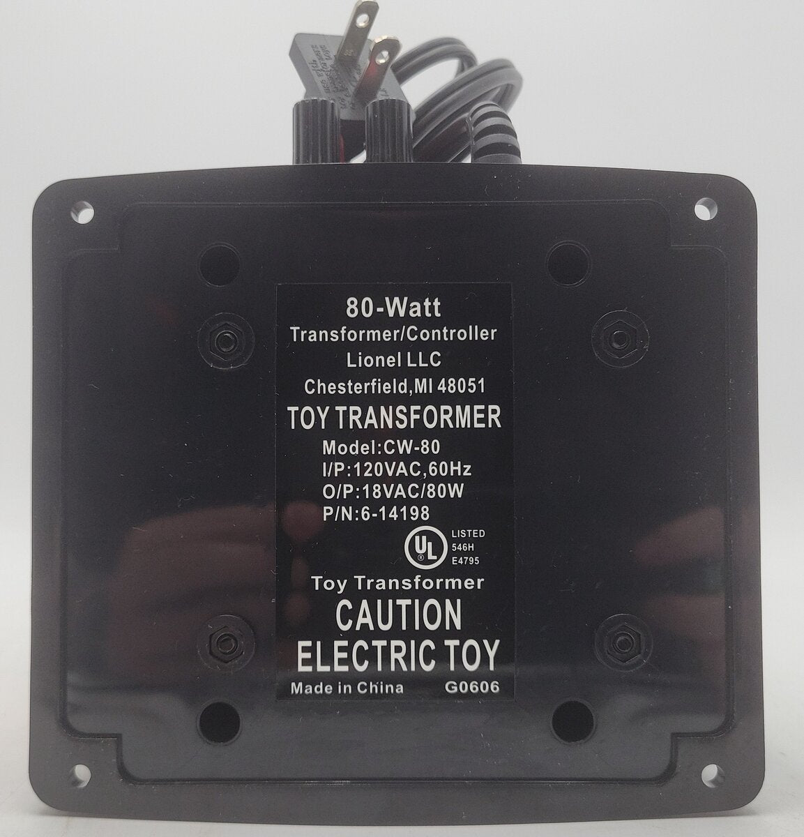 Lionel CW-80 80 Watt Transformer EX