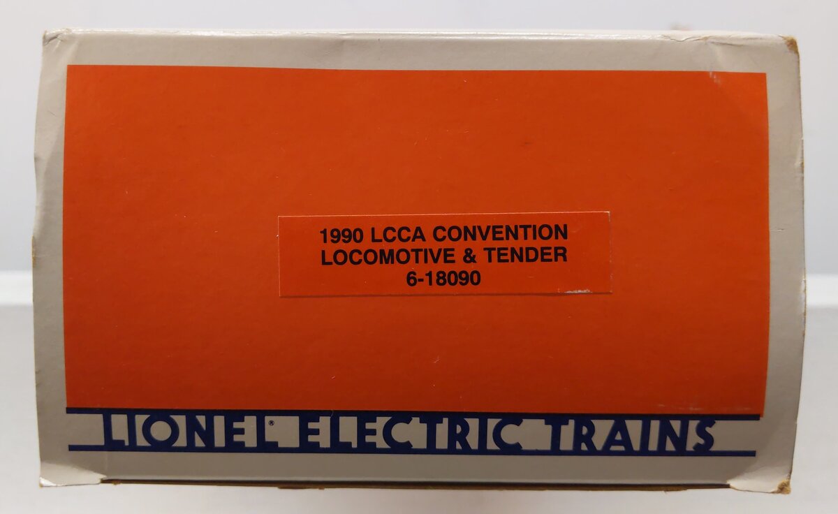 Lionel 6-18090 O Gauge Denver & Rio Grande LCCA 4-6-2 Steam Locomotive #1990 EX/Box